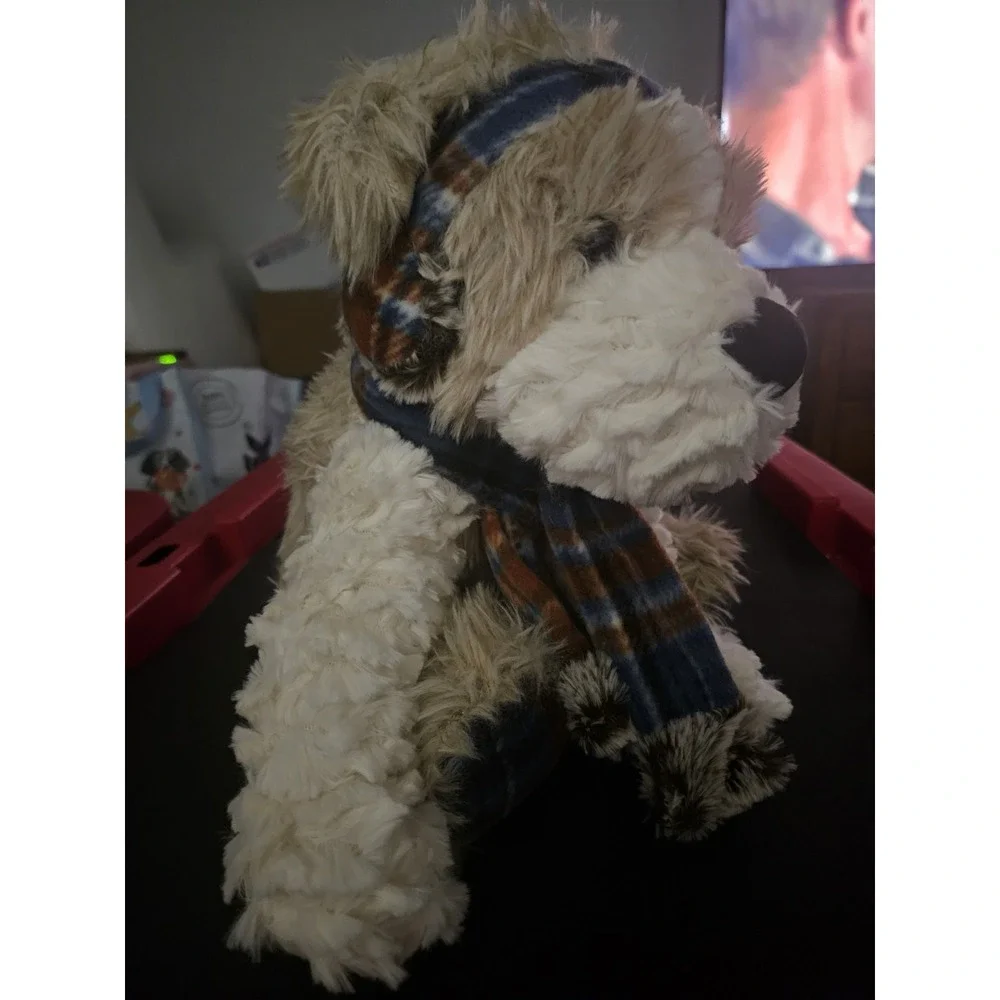 Gentle Treasures St. Judes Plush Dog In Ear Muffs And Scarf 2024 To 2025 Dog New